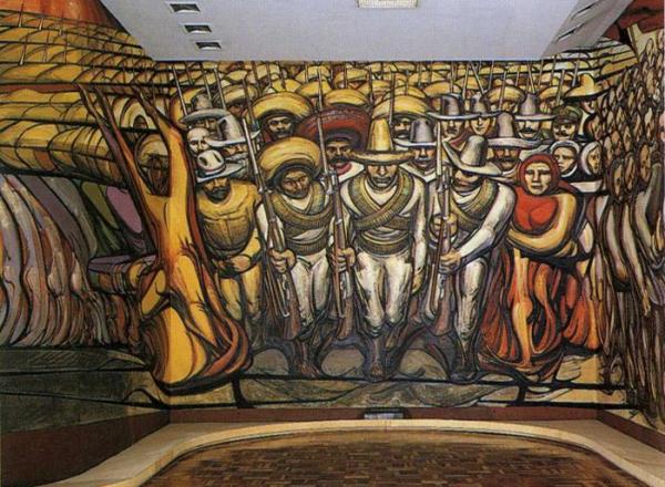 Siqueiros Del Porfirismo a la Revolución (Palacio de Chapultepec, 